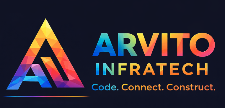 Arvito Infratech full logo