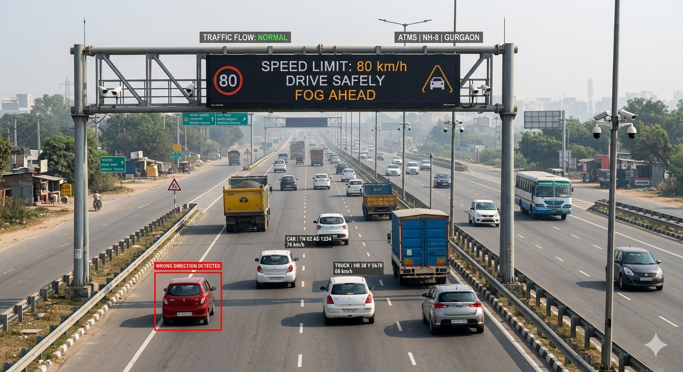 Advanced Traffic Management System (ATMS) visual